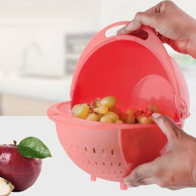 ELEGANTSTYLER Strainer(Red Pack of 1)