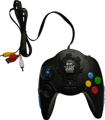 VK MART 8 Bit Arcade tv Video Game 220 games inbuilt 16 GB with 220 games