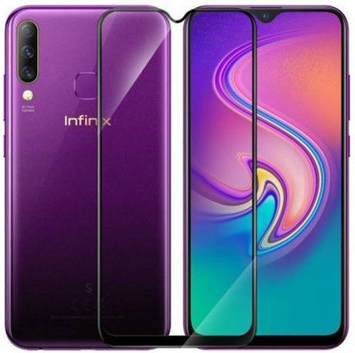 welldesign Edge To Edge Tempered Glass for Infinix S4(Pack of 1)