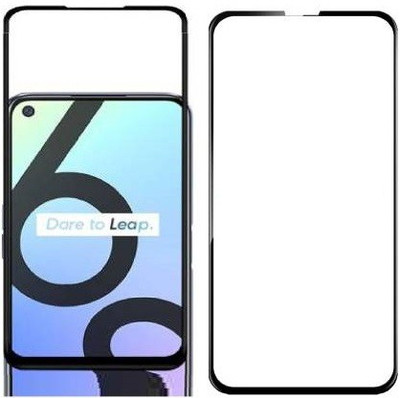 welldesign Edge To Edge Tempered Glass for Realme 6s(Pack of 1)