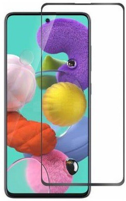 welldesign Edge To Edge Tempered Glass for Samsung Galaxy A51(Pack of 1)