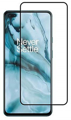 Bodoma Edge To Edge Tempered Glass for One Plus Nord(Pack of 1)