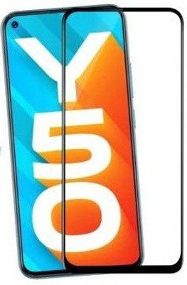 Bodoma Edge To Edge Tempered Glass for Vivo Y50(Pack of 1)