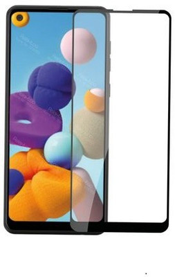Caseline Edge To Edge Tempered Glass for Samsung Galaxy A21s(Pack of 1)