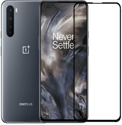 Q Box Edge To Edge Tempered Glass for Oneplus Nord(Pack of 1)