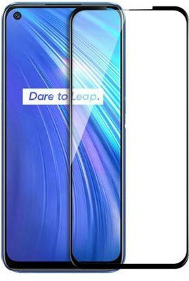 AKSHUD Edge To Edge Tempered Glass for Realme 6i(Pack of 1)