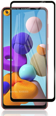 Caseline Edge To Edge Tempered Glass for Samsung Galaxy A21s(Pack of 1)