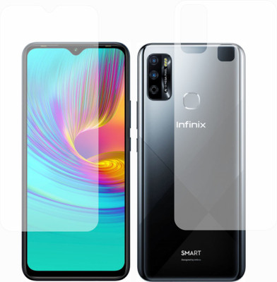 Fashion Way Front and Back Screen Guard for INFINIX SMART 4 PLUS(Pack of 2)