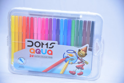 DOMS SKETCH Superfine Nib Nib Sketch Pens  with Washable Ink(Set of 1, Multicolor)