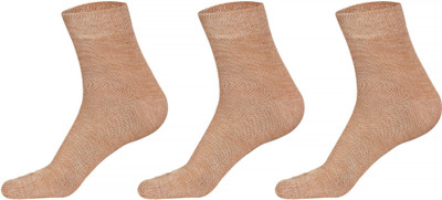 walk well Women Solid Ankle Length(Pack of 3)