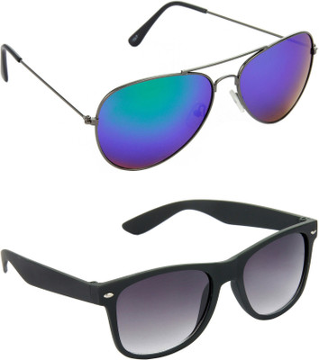 Redleaf Aviator Sunglasses(For Men, Blue, Grey)