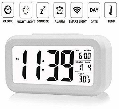 VOLTegIC Digital White Clock
