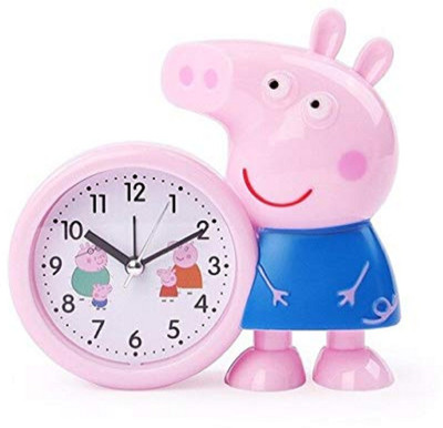 Shree Sangarah Analog Pink, Blue Clock