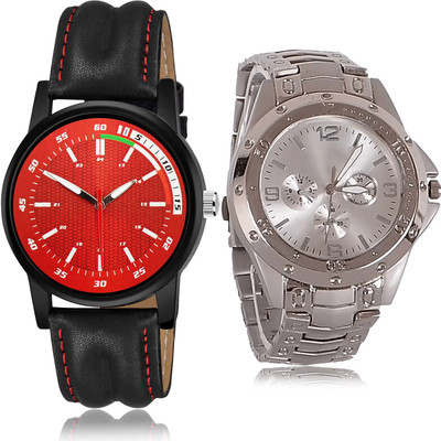 TIMENTER Brand New Collegian Sports And Chain 2 Watch Combo For Boys And Men - BRA27-B72 combo watch Analog Watch  - For Boys & Girls