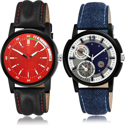 TIMENTER Modern Professional Sports 2 Watch Combo For Boys And Men - BRA27-B662 combo watch Analog Watch  - For Boys & Girls