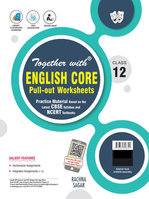 Together with English Core Pullout Worksheets Practice Material for Class 12(Paperback, Dr. Meenakshi Gupta)