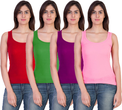 17.Hills Women Tank Top/Vest(Pack of 4)