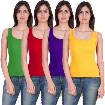 17.Hills Women Camisole(Pack of 4)