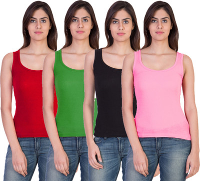 ParasTrade Women Camisole(Pack of 4)