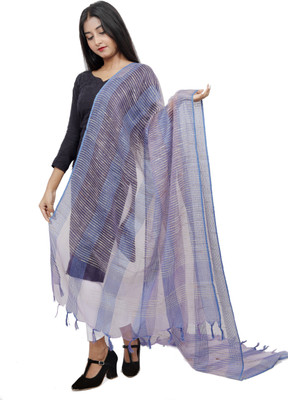 Urban Desi Art Silk Striped Women Dupatta