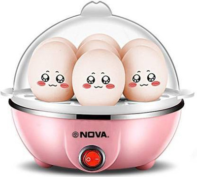 Rahi Fashion This Instant Egg Boiler from Nova is an all new appliance with a flat heating plate which helps in boiling eggs faster than any other ordinary egg cooker .The device is ideal for your homes, hostels as well as hotel rooms. This egg boiler is an ideal appliance to fulfil your nutritional