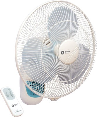 Orient Electric WALL 49 400 mm 3 Blade Wall Fan(Crystal White, Pack of 1)