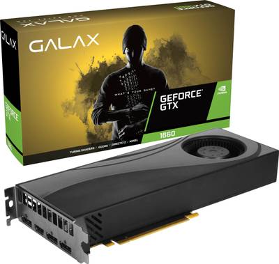 GALAX NVIDIA GeForce GTX 1660 6 GB GDDR5 Graphics Card