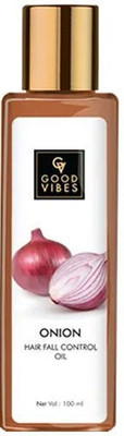 GOOD VIBES Onion Hairfall Control Hair Oil(100 ml)