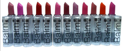 ads balm matte lipstick - Set of 12(Multicolor, 10 ml)