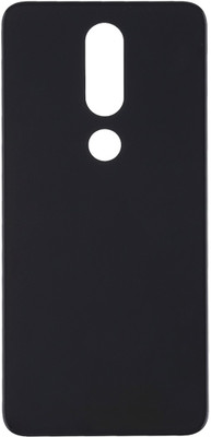 Spares4ever Nokia 6.1 Plus Back Panel(Black)