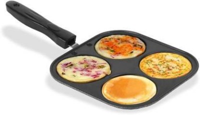 BIGWIN Non-Stick Mini Uttapam Pan Pancake Pan Grill Pan 19 cm diameter 0.5 L capacity(Aluminium, Non-stick)