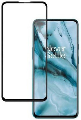 BRENZZ Edge To Edge Tempered Glass for OnePlus Nord(Pack of 1)