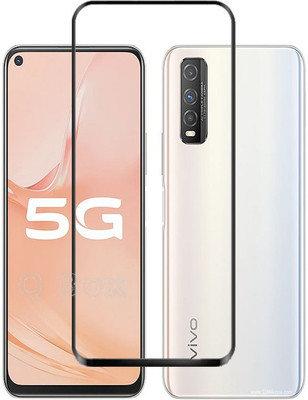 Q Box Edge To Edge Tempered Glass for Vivo Y51S(Pack of 1)