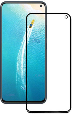 Q Box Edge To Edge Tempered Glass for vivo v17, vivo v19 neo(Pack of 1)