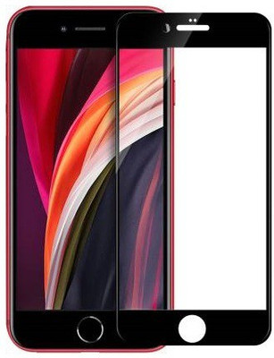 AKSHUD Edge To Edge Tempered Glass for Apple iPhone SE(Pack of 1)