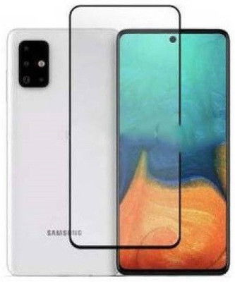 welldesign Edge To Edge Tempered Glass for Samsung Galaxy A51(Pack of 1)