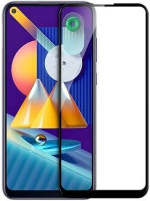 welldesign Edge To Edge Tempered Glass for Samsung Galaxy A21s(Pack of 1)