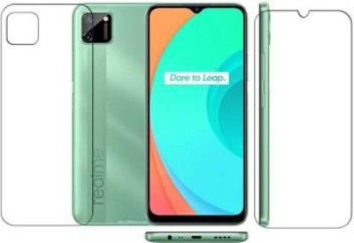 RUNEECH Front and Back Screen Guard for REALME C11, REALME C 11(Pack of 2)