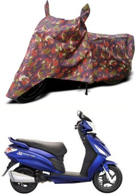 SEBOMGO Waterproof Two Wheeler Cover for Hero(Multicolor)