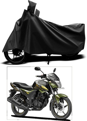 ANTHUB Two Wheeler Cover for Yamaha(Black)