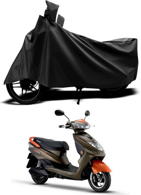 ANTHUB Two Wheeler Cover for Okinawa(Black)