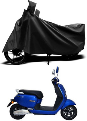 ANTHUB Two Wheeler Cover for Okinawa(Black)