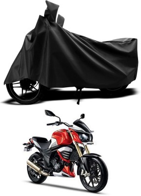 ANTHUB Two Wheeler Cover for Mahindra(Black)