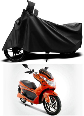 ANTHUB Two Wheeler Cover for Okinawa(Black)