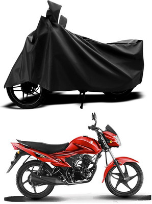 ANTHUB Two Wheeler Cover for Suzuki(Black)