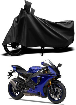 ANTHUB Two Wheeler Cover for Yamaha(Black)