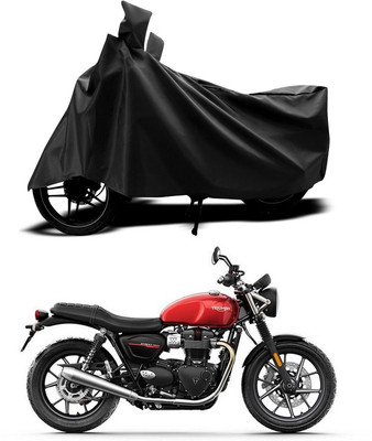 ANTHUB Two Wheeler Cover for Triumph(Black)