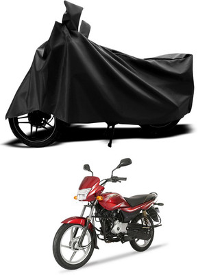 ANTHUB Two Wheeler Cover for Bajaj(Black)
