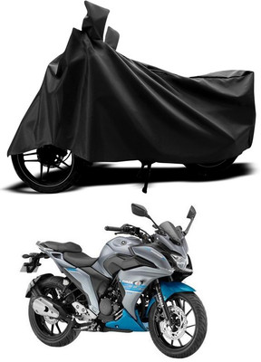 ANTHUB Two Wheeler Cover for Yamaha(Black)