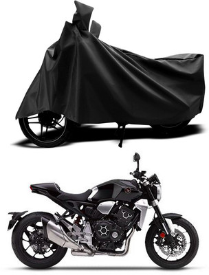 ANTHUB Two Wheeler Cover for Honda(Black)